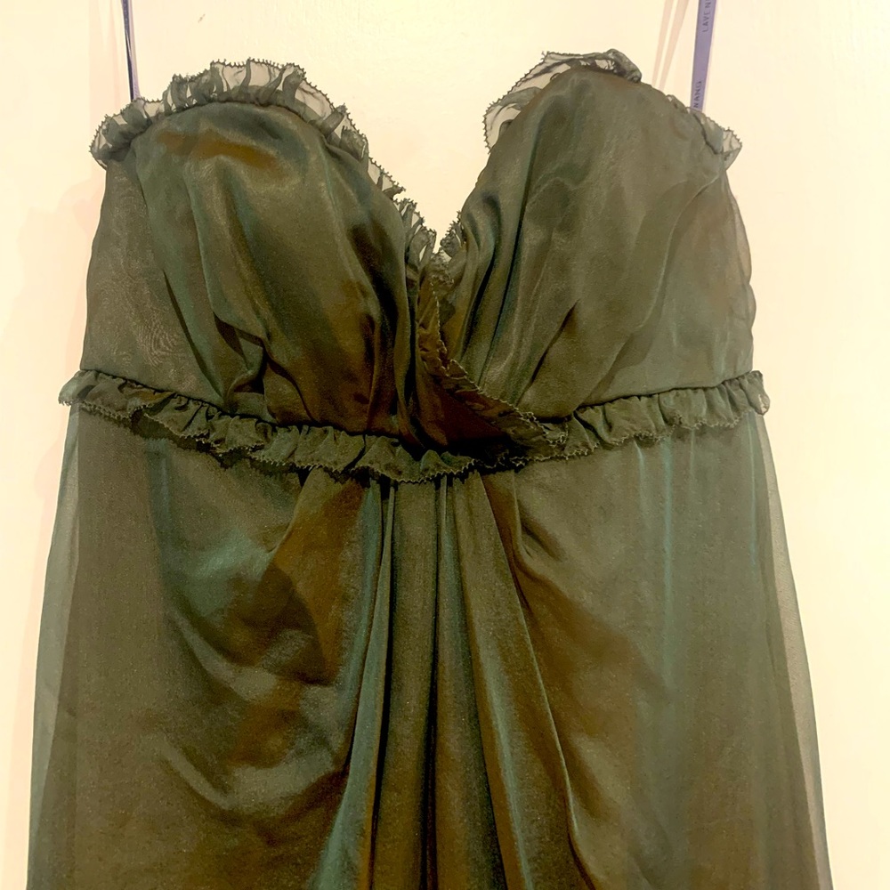 Vera Wang *broken zipper alert* Vera Wang Lavender label midi dress ~ size 4